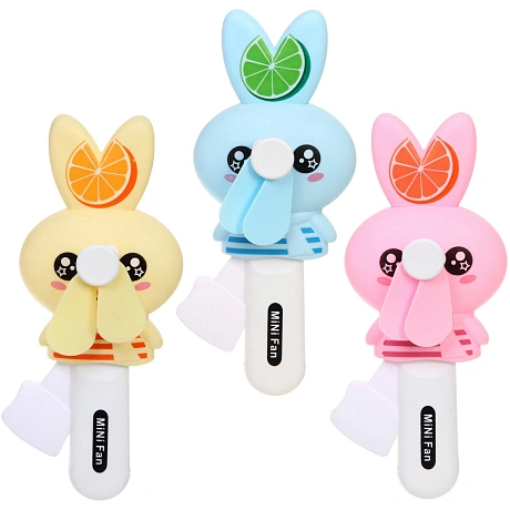 Вентилятор "Заинька" 18 см, микс