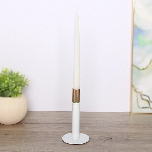 Подсвечник GLOSS 815 см, Белыйзолото_4