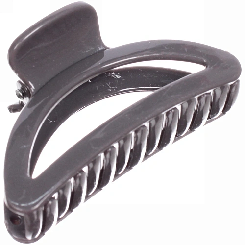 Заколка-краб для волос  на блистере Magic Gloss, трапеция, микс 6 цветов, 6,5см (Кокетка)_14