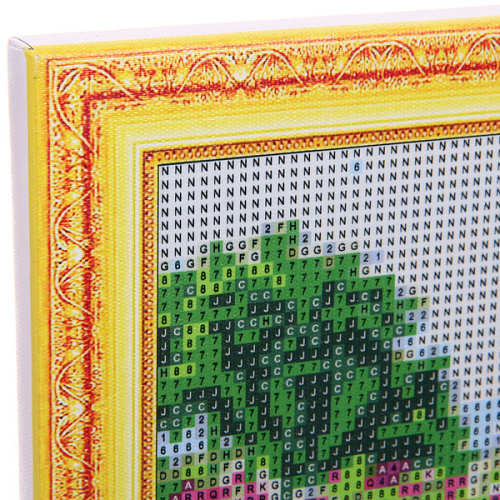 Алмазная мозаика на подрамнике с полным заполнением МИР ЯРКИХ КРАСОК, чудный летний день, 2030 см_7