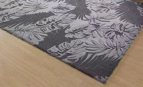 Коврик для ванной 80*120 "Тропики" серый