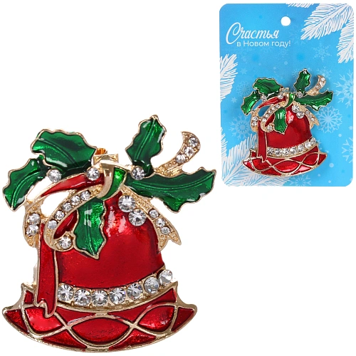 Брошь "Best Podarok - Звездный Перезвон", 4*3.5см