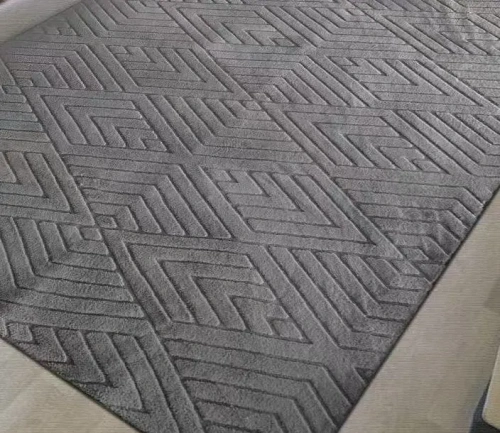 Коврик для ванной 80*120 "Медео" серый