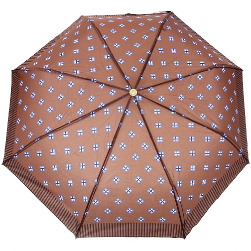 Зонт женский полуавтомат Канада, микс 6 цветов, 8 спиц, d-100см, длина в слож виде 30см_5