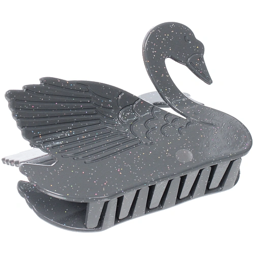 Заколка - краб для волос AKS - VIENTO, микс 6 цветов, прямоугольник, 85,5см _3