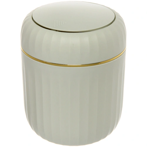 Контейнер для мусора круглый "Velvet"1,5л зеленый