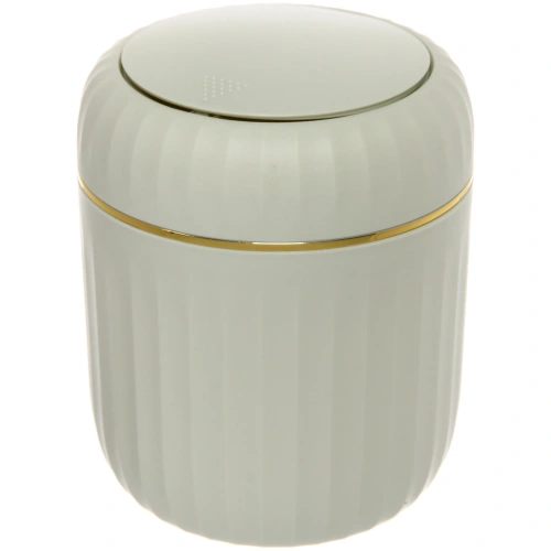 Контейнер для мусора круглый "Velvet"1,5л зеленый