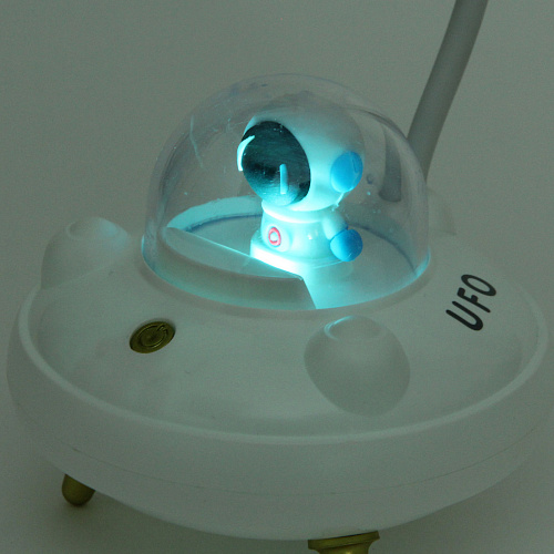 Настольная лампа Sweet - Полёт в космос LED 10,810,821,5 см, USB 37v 3w, Белый_6
