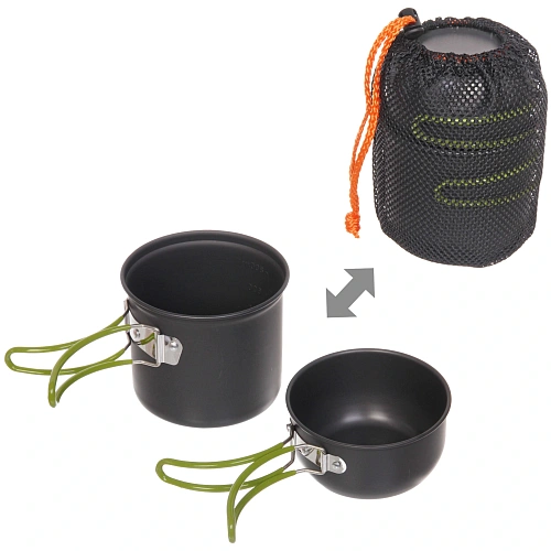Котелок походный 0,8л с крышкой-ковшом Caps2031