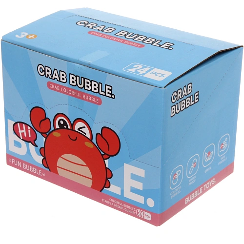 Мыльные пузыри Крабик 14 см, 40 мл_8