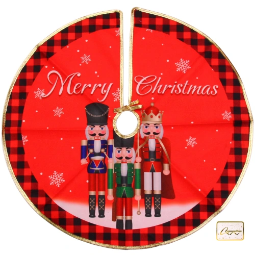 Коврик под елку 60 см "Щелкунчик"