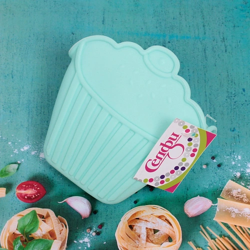 Прихватка силиконовая Macarons Маффин 10см_9