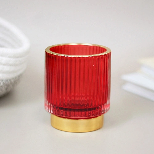 Подсвечник "Английский стиль" 7*8 см, Рубин