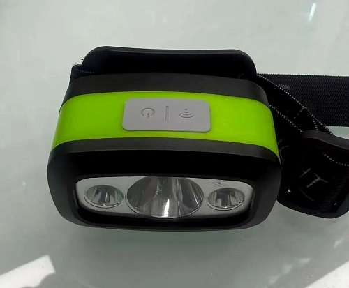 Фонарь налобный 3 режима, 1LED, аккумуляторная батарея 400mAh USB A98