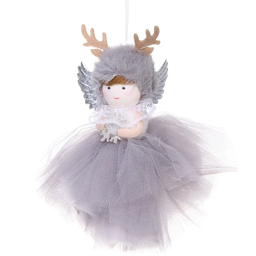 Подвеска Фея из сказки 14 см, графит_9