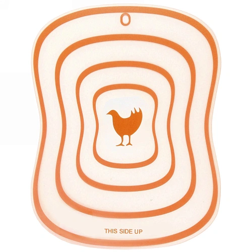 Доска разделочная пластиковая гибкая 30*23см "Птица"