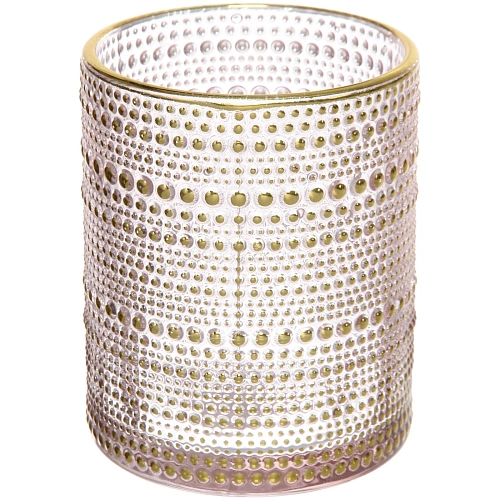 Подсвечник Хрустальный блеск 1012,5 см, Розовый_2