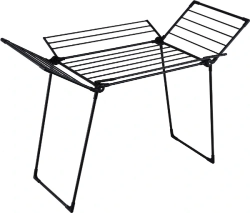 Сушилка для белья, раскладная, 90*108*99 см, мах 20 кг, цвет черный