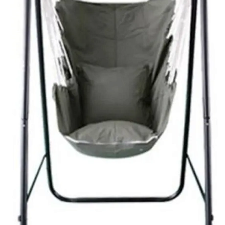 Гамак-кресло "Колористик" 100*130 см сидячий, х\б с подушками, цвет бордовый