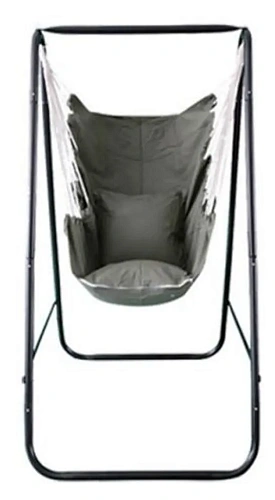 Гамак-кресло "Колористик" 100*130 см сидячий, х\б с подушками, цвет бордовый