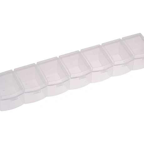 Контейнер для мелочей "ЭКСПЕРТХАУС", прозрачный, 25.5*5.5*4см