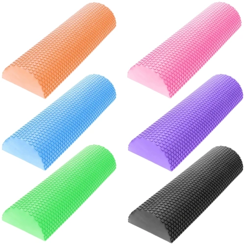 Полувалик массажный "Relax", 45*7.5 см, цвета микс