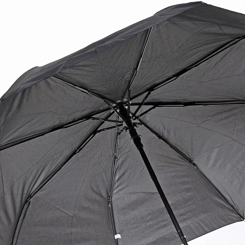 Зонт мужской полуавтомат Ультрамарин - Томас, цвет черный, ручка крючок, d98см_6