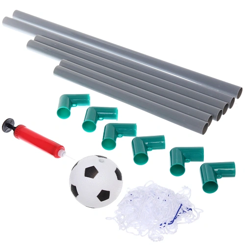Набор тренировочный для футбола ZG270-226 ворота 56,537,546,5 см, мяч 10 см, насос_8
