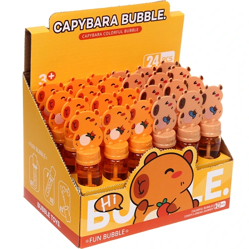 Мыльные пузыри Капибара 14 см, 40 мл_5