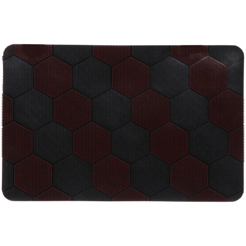 Коврик придверный 38х58см"Соты"