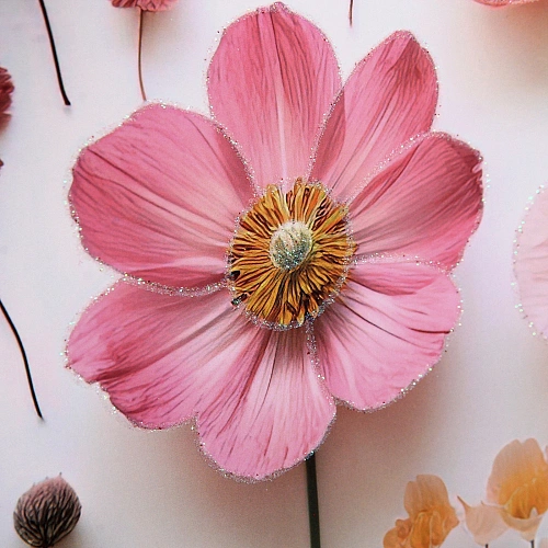 Пакет подарочный Восковые цветочки 4153012 см_8