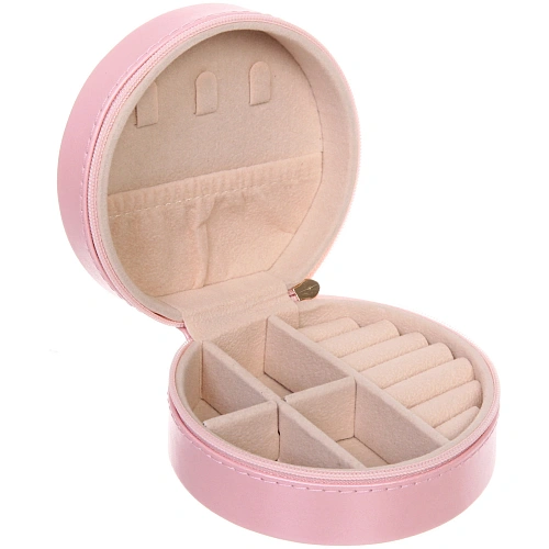Шкатулка для украшений ЛАУРИЦЦА, цвет пудровая роза, 10105см (коробка)_4