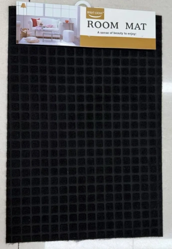 Коврик придверный 38*58см"Мозаика" черный