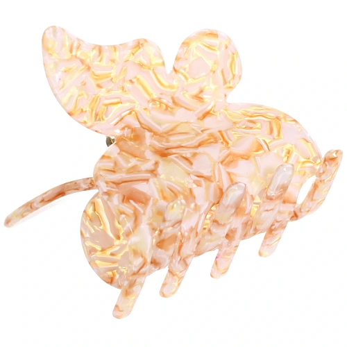 Заколка-краб для волос  ЭЙФОРИЯ ФЛО, шайла, микс 6 цветов, 4,7см (блистер Кокетка)_7