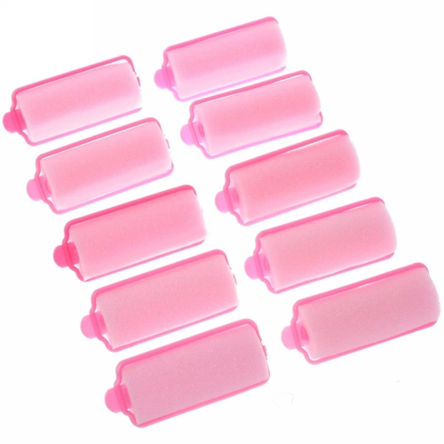 Бигуди поролоновые с зажимом 10шт, цвет микс, d=25мм