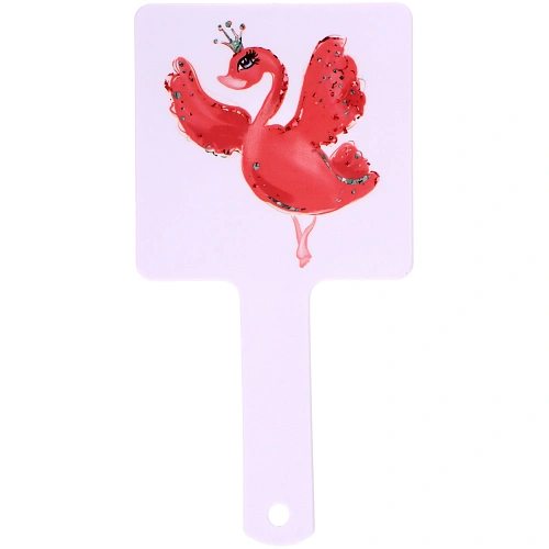 Зеркало косметическое БАЛЕРИНЫ, микс 4 дизайна, 23,412см (PVC подвес) _5