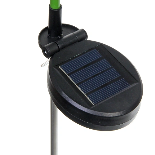 Светильник на солнбатарее (фигура на спице с подсветкой) Тюльпаны 75 см, Белый (свечение теплбелый)_7