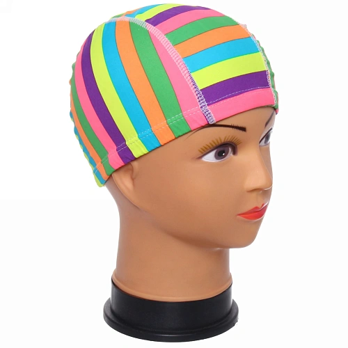 Шапочка для плавания Color тканевая_14