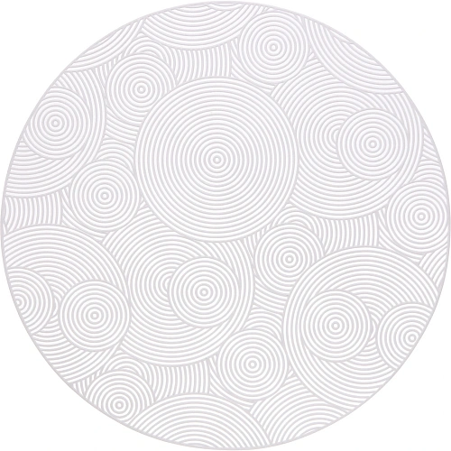 Салфетка на стол 38см "Бесконечность", белая