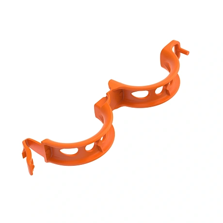 Набор клипс для подвязки садовых растений №1 D-3,5см 50 шт оранжевый АП 1269