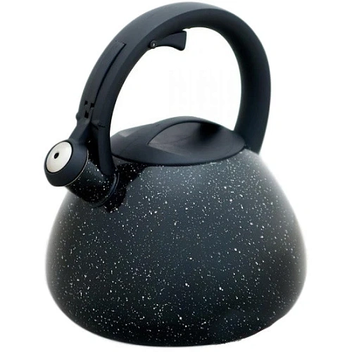 Чайник из нержавающей стали 2,5л черный Катунь индукция КТ-125