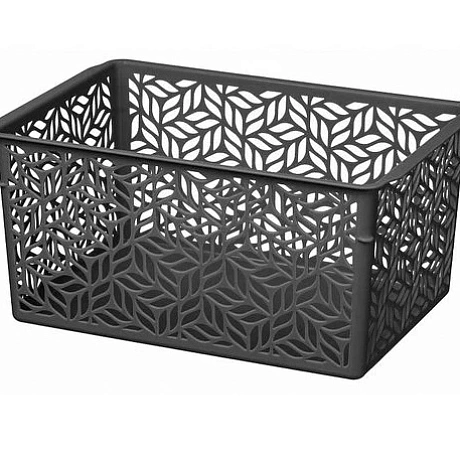Корзинка универсальная "Linden" 3,2л, 230х160х110мм (серый)