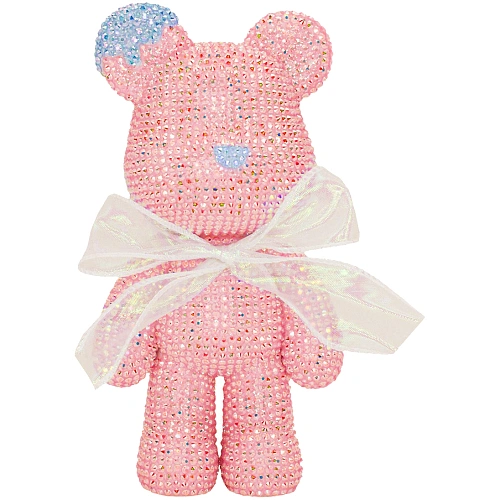 Набор для творчества "ЧУДО-МИШКА", цвет ярко-розовый, ушко и носик св. голубые, 22*10см (коробка)