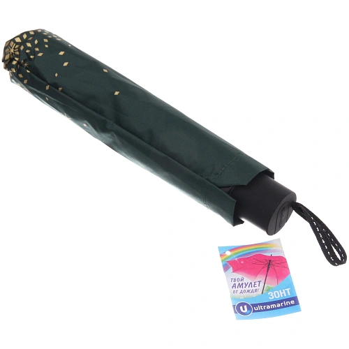 Зонт женский механический Ultramarine - Тайра, микс 6 цветов, 8 спиц, d-115см, длина в слож виде 28см_34
