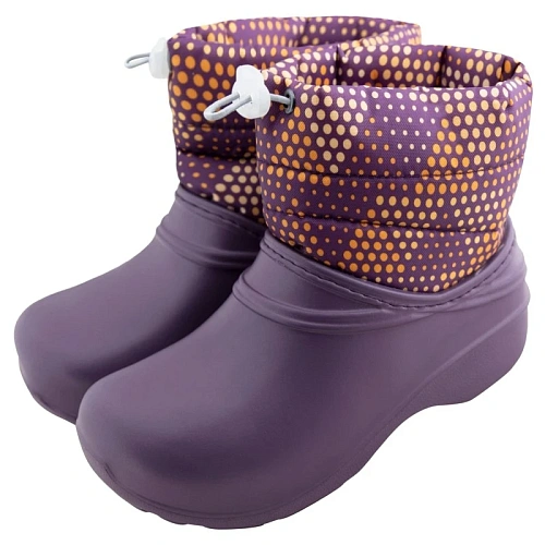 Полусапоги женские "СЭНДИ" (баклажан-оранжевый, 37)