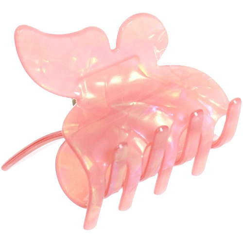 Заколка-краб для волос  ЭЙФОРИЯ ФЛО, пинто, микс 6 цветов, 4,7см (блистер Кокетка)_4