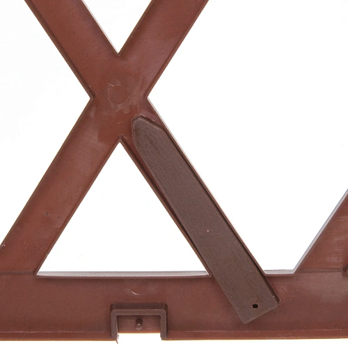 Садовое ограждение Вилла (1 секция 59,534 см), Коричневый_5