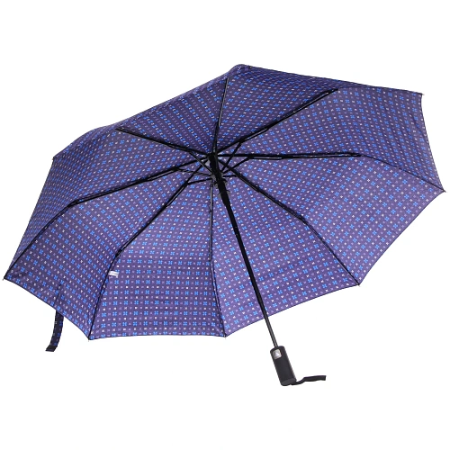 Зонт мужской полуавтомат Ultramarine - Таро, микс 4 цвета, 8 спиц, d-96см, длина в слож виде 28см_21