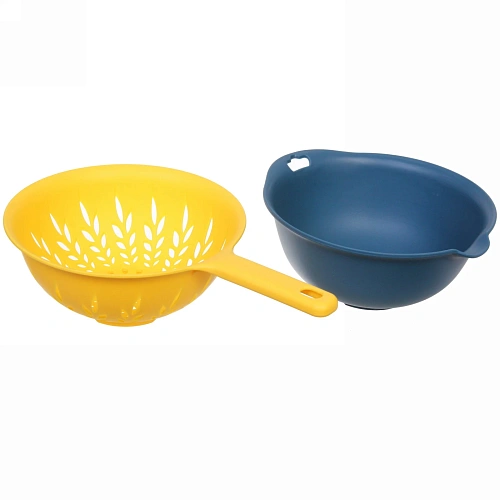 Дуршлаг пластиковый Колосок с поддоном 2235см_5