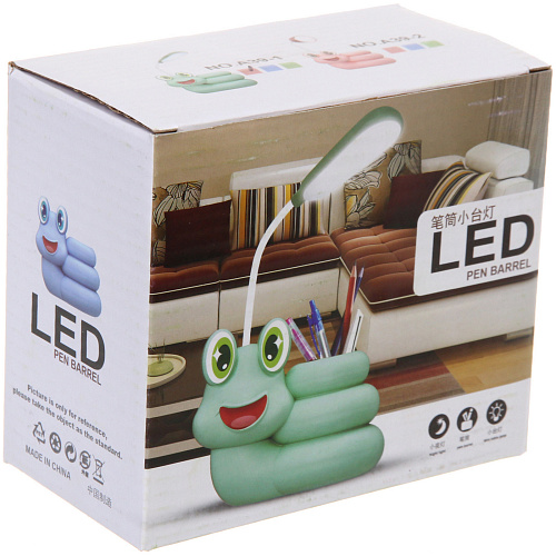 Настольная лампа Sweet - Улиточка 30127 см LED с подстаканником, USB 06-3W, Розовый_10